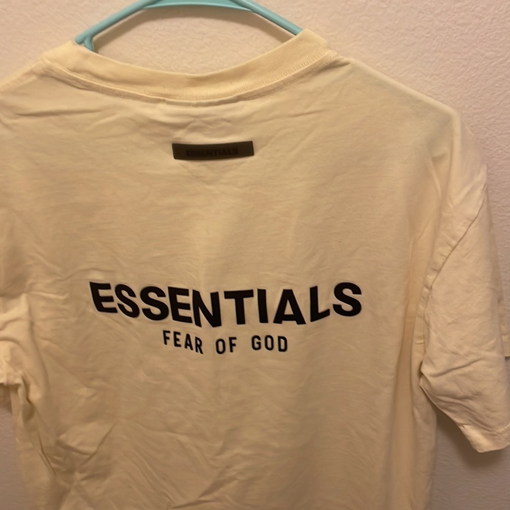 Essentials T-Shirt Light Yellow - image 6